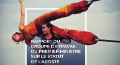 Dépôt du rapport sur le statut de l’artiste