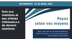 Inform'ART 20 avril 2022