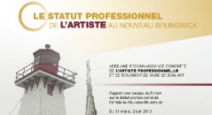 Rapport du Forum sur le statut professionnel de l'artiste au N-B