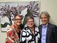 Carmen Gibbs, la ministre Francine Landry et Philippe Beaulieu