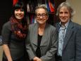La député Ginette Petitpas Taylor, Carmen Gibbs et Philippe Beaulieu